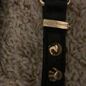Black studded Juicy couture belt!